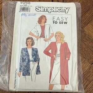 VINTAGE 90S SIMPLICITY 9568  PATTERN UNCUT 6-14
